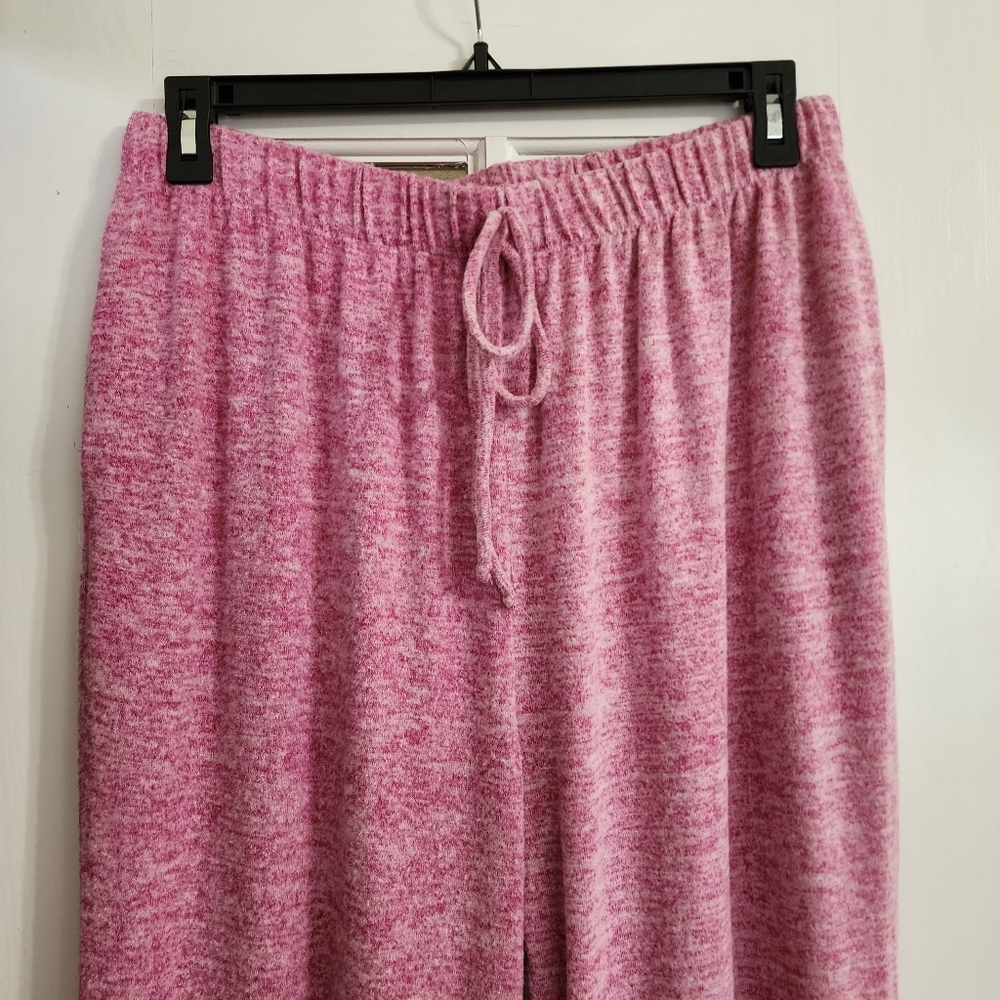 Dear Scarlett Lounge Set Plus 2X Pink Cowl Neck Buttery Soft Travel Loungewear - Picture 11 of 16